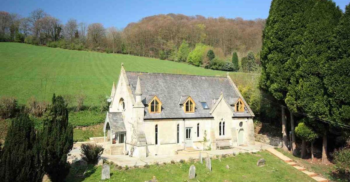 The Old Chapel, Slad, Gloucestershire quirky Cotswolds self catering
